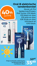 klik op dit plaatje voor een vergroting en voor vergelijkbare aanbiedingen gerelateerd aan ` 3 40 100 oral b edition elektrische tandenborstel pro spiderman frozen junior black duo pink smile series id matt cleaner zonne caribbean blue ` 3 40 100 oral b edition elektrische tandenborstel pro spiderman frozen junior black duo pink smile series id matt cleaner zonne caribbean blue