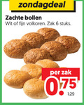 klik op dit plaatje voor een vergroting en voor vergelijkbare aanbiedingen gerelateerd aan ` bolletjes 6 zachte bollen wit fijn volkoren zak stuks ` bolletjes 6 zachte bollen wit fijn volkoren zak stuks
