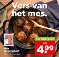 klik op dit plaatje voor een vergroting en voor vergelijkbare aanbiedingen gerelateerd aan ` rundergehakt 500 vers mes pak actieprijs kilo 4 99 ` rundergehakt 500 vers mes pak actieprijs kilo 4 99