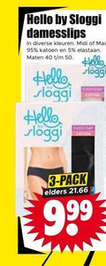 klik op dit plaatje voor een vergroting en voor vergelijkbare aanbiedingen gerelateerd aan ` 3 5 40 50 hello by sloggi damesslips kleuren midi maxi katoen elastaan maten everyday cotton pack elders ` 3 5 40 50 hello by sloggi damesslips kleuren midi maxi katoen elastaan maten everyday cotton pack elders