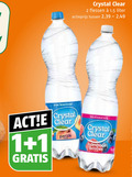 klik op dit plaatje voor een vergroting en voor vergelijkbare aanbiedingen gerelateerd aan ` 1 2 koolzuur crystal clear flessen liter actieprijs koolzuurvrij perzik framboos bosbes ` 1 2 koolzuur crystal clear flessen liter actieprijs koolzuurvrij perzik framboos bosbes