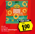 klik op dit plaatje voor een vergroting en voor vergelijkbare aanbiedingen gerelateerd aan ` 450 veggie le duc onion rings zak diepvries le uienringen ` 450 veggie le duc onion rings zak diepvries le uienringen
