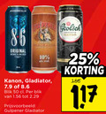 klik op dit plaatje voor een vergroting en voor vergelijkbare aanbiedingen gerelateerd aan ` speciaalbieren 10 25 50 grolsch original kanon gladiator blik gulpener ` speciaalbieren 10 25 50 grolsch original kanon gladiator blik gulpener