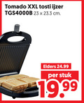 klik op dit plaatje voor een vergroting en voor vergelijkbare aanbiedingen gerelateerd aan ` 23 tomado xxl tosti ijzer cm elders stuk ` 23 tomado xxl tosti ijzer cm elders stuk