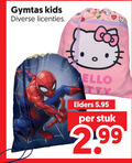 klik op dit plaatje voor een vergroting en voor vergelijkbare aanbiedingen gerelateerd aan ` gymtas kids licenties elders stuk ` gymtas kids licenties elders stuk