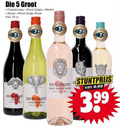 klik op dit plaatje voor een vergroting en voor vergelijkbare aanbiedingen gerelateerd aan ` rode wijn rose witte 5 chardonnay pinot grigio merlot rosee fles shiraz wine south africa 3.99 ` rode wijn rose witte 5 chardonnay pinot grigio merlot rosee fles shiraz wine south africa 3.99