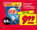 klik op dit plaatje voor een vergroting en voor vergelijkbare aanbiedingen gerelateerd aan ` vaatwasmiddel 1 4 28 64 sun pro expert dish protection lemon vaatwastabletten zak stuks xxl ` vaatwasmiddel 1 4 28 64 sun pro expert dish protection lemon vaatwastabletten zak stuks xxl