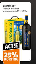 klik op dit plaatje voor een vergroting en voor vergelijkbare aanbiedingen gerelateerd aan ` rode wijn witte 14 25 grand fles box 1 3 liter actieprijs chardonnay merlot ` rode wijn witte 14 25 grand fles box 1 3 liter actieprijs chardonnay merlot