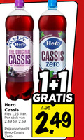 klik op dit plaatje voor een vergroting en voor vergelijkbare aanbiedingen gerelateerd aan ` frisdrank hero original cassis fles 1 25 liter stuk zero 1.1 ` frisdrank hero original cassis fles 1 25 liter stuk zero 1.1