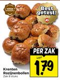 klik op dit plaatje voor een vergroting en voor vergelijkbare aanbiedingen gerelateerd aan ` 8 bakkerij best getest krenten rozijnenbollen zak stuks ` 8 bakkerij best getest krenten rozijnenbollen zak stuks