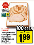 klik op dit plaatje voor een vergroting en voor vergelijkbare aanbiedingen gerelateerd aan ` 100 slagerij slagers ambacht beter leven versgesneden ovengebakken kipfilet flinterdunne ` 100 slagerij slagers ambacht beter leven versgesneden ovengebakken kipfilet flinterdunne
