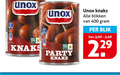 klik op dit plaatje voor een vergroting en voor vergelijkbare aanbiedingen gerelateerd aan ` knakworsten 400 unox beter leven knaks party blikken blik ` knakworsten 400 unox beter leven knaks party blikken blik