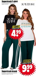 klik op dit plaatje voor een vergroting en voor vergelijkbare aanbiedingen gerelateerd aan ` 2 100 supertrash shirt kleuren katoen maten xl elders broek elastische tailleband ` 2 100 supertrash shirt kleuren katoen maten xl elders broek elastische tailleband