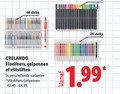 klik op dit plaatje voor een vergroting en voor vergelijkbare aanbiedingen gerelateerd aan ` 24 48 delig crelando fineliners gelpennen viltstiften ` 24 48 delig crelando fineliners gelpennen viltstiften