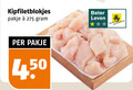 klik op dit plaatje voor een vergroting en voor vergelijkbare aanbiedingen gerelateerd aan ` dieren bescherming kipfiletblokjes pakje beter leven ` dieren bescherming kipfiletblokjes pakje beter leven