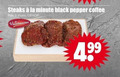 klik op dit plaatje voor een vergroting en voor vergelijkbare aanbiedingen gerelateerd aan ` rundersteak 3 steaks la black pepper coffee pak stuks vleeschmeesters ` rundersteak 3 steaks la black pepper coffee pak stuks vleeschmeesters