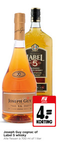 klik op dit plaatje voor een vergroting en voor vergelijkbare aanbiedingen gerelateerd aan ` cognac whisky 1 4 5 19 40 100 700 guy mature selection joseph original blended scotland company blend black casks france appellation label flessen ml liter ` cognac whisky 1 4 5 19 40 100 700 guy mature selection joseph original blended scotland company blend black casks france appellation label flessen ml liter