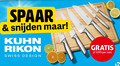 klik op dit plaatje voor een vergroting en voor vergelijkbare aanbiedingen gerelateerd aan ` spaarakties spaar snijden rikon swiss design mes ` spaarakties spaar snijden rikon swiss design mes