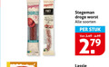 klik op dit plaatje voor een vergroting en voor vergelijkbare aanbiedingen gerelateerd aan ` stegeman chorizo ambachtelijk pittig droge worst soorten stuk 27 lassie ` stegeman chorizo ambachtelijk pittig droge worst soorten stuk 27 lassie