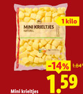 klik op dit plaatje voor een vergroting en voor vergelijkbare aanbiedingen gerelateerd aan ` krieltjes 1 mini naturel kilo ` krieltjes 1 mini naturel kilo