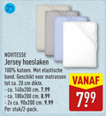 klik op dit plaatje voor een vergroting en voor vergelijkbare aanbiedingen gerelateerd aan ` hoeslakens 2 20 100 novitesse jersey hoeslaken katoen elastische band matrassen ca. cm dikte 2x stuk pack ` hoeslakens 2 20 100 novitesse jersey hoeslaken katoen elastische band matrassen ca. cm dikte 2x stuk pack