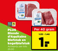 klik op dit plaatje voor een vergroting en voor vergelijkbare aanbiedingen gerelateerd aan ` biefstuk 40 blonde beter leven kogelbiefstuk actieprijs kilo ` biefstuk 40 blonde beter leven kogelbiefstuk actieprijs kilo