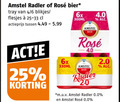 klik op dit plaatje voor een vergroting en voor vergelijkbare aanbiedingen gerelateerd aan ` radler bier 25 amstel rosee tray 4 6 blikjes 25-33 actieprijs 5.99 6x 300ml 330ml 2.0 m.u.v 0.0 ` radler bier 25 amstel rosee tray 4 6 blikjes 25-33 actieprijs 5.99 6x 300ml 330ml 2.0 m.u.v 0.0