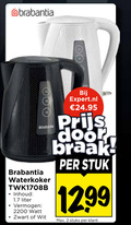 klik op dit plaatje voor een vergroting en voor vergelijkbare aanbiedingen gerelateerd aan ` waterkoker 2 brabantia inhoud liter vermogen watt zwart wit stuk stuks ` waterkoker 2 brabantia inhoud liter vermogen watt zwart wit stuk stuks