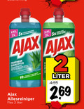 klik op dit plaatje voor een vergroting en voor vergelijkbare aanbiedingen gerelateerd aan ` 2 99 xxl 5x ajax fraicheur eucalyptus allesreiniger fles liter ` 2 99 xxl 5x ajax fraicheur eucalyptus allesreiniger fles liter