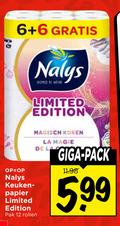 klik op dit plaatje voor een vergroting en voor vergelijkbare aanbiedingen gerelateerd aan ` keukenpapier 6 12 nalys keuken papier limited edition inspired by nature magisch koken pak rollen la magie giga pack 5 99 ` keukenpapier 6 12 nalys keuken papier limited edition inspired by nature magisch koken pak rollen la magie giga pack 5 99