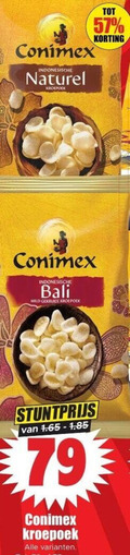 klik op dit plaatje voor een vergroting en voor vergelijkbare aanbiedingen gerelateerd aan ` kroepoek conimex indonesische naturel bali mild gekruide ` kroepoek conimex indonesische naturel bali mild gekruide