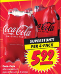 klik op dit plaatje voor een vergroting en voor vergelijkbare aanbiedingen gerelateerd aan ` cola 4 coca original taste refreshing sugar pack pak flessen 1 5 liter ` cola 4 coca original taste refreshing sugar pack pak flessen 1 5 liter