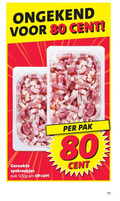 klik op dit plaatje voor een vergroting en voor vergelijkbare aanbiedingen gerelateerd aan ` spekreepjes 11 80 cent gerookte pak ` spekreepjes 11 80 cent gerookte pak