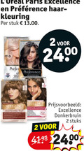 klik op dit plaatje voor een vergroting en voor vergelijkbare aanbiedingen gerelateerd aan ` haarkleuring 2 paris excellence kleuring stuk loreal preference oreal donkerbruin stuks ` haarkleuring 2 paris excellence kleuring stuk loreal preference oreal donkerbruin stuks