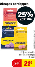 klik op dit plaatje voor een vergroting en voor vergelijkbare aanbiedingen gerelateerd aan ` oordopjes 6 25 ohropax oordoppen color good classic oor wasbolletjes paar 3.99 ` oordopjes 6 25 ohropax oordoppen color good classic oor wasbolletjes paar 3.99