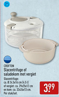 klik op dit plaatje voor een vergroting en voor vergelijkbare aanbiedingen gerelateerd aan ` slacentrifuge vergiet ca. cm l kom stuk ` slacentrifuge vergiet ca. cm l kom stuk