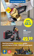 klik op dit plaatje voor een vergroting en voor vergelijkbare aanbiedingen gerelateerd aan ` 1 20 woensdag limited edition iii parkside brushless stationair toerental min lidl.nl online accu haakse slijper soft start quick stop autostart functie schijven mm kans golden gereedschapsset shoptegoed 2. scan kassa download ` 1 20 woensdag limited edition iii parkside brushless stationair toerental min lidl.nl online accu haakse slijper soft start quick stop autostart functie schijven mm kans golden gereedschapsset shoptegoed 2. scan kassa download