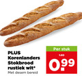 klik op dit plaatje voor een vergroting en voor vergelijkbare aanbiedingen gerelateerd aan ` korenlanders stokbrood rustiek wit bereid stuk 99 ` korenlanders stokbrood rustiek wit bereid stuk 99