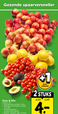 klik op dit plaatje voor een vergroting en voor vergelijkbare aanbiedingen gerelateerd aan ` 1 2 500 spaarversneller clubmunt mix nectarines schaal kilo eetrijpe avocado stuks snacktomaten elstar appels zak 5 ` 1 2 500 spaarversneller clubmunt mix nectarines schaal kilo eetrijpe avocado stuks snacktomaten elstar appels zak 5