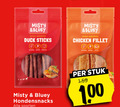 klik op dit plaatje voor een vergroting en voor vergelijkbare aanbiedingen gerelateerd aan ` 100 misty natural duck sticks chicken fillet hondensnacks soorten stuk ` 100 misty natural duck sticks chicken fillet hondensnacks soorten stuk