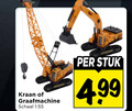 klik op dit plaatje voor een vergroting en voor vergelijkbare aanbiedingen gerelateerd aan ` kraan graafmachine schaal 1 55 stuk ` kraan graafmachine schaal 1 55 stuk