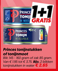 klik op dit plaatje voor een vergroting en voor vergelijkbare aanbiedingen gerelateerd aan ` tonijn in blik 1 2 prince 100g princes olijfolie tonijnstukken tonijnmoot zak blikken water ` tonijn in blik 1 2 prince 100g princes olijfolie tonijnstukken tonijnmoot zak blikken water