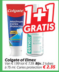 klik op dit plaatje voor een vergroting en voor vergelijkbare aanbiedingen gerelateerd aan ` 1 2 colgate caries protection calcium boost arginine regular flavour elmex tubes ml ` 1 2 colgate caries protection calcium boost arginine regular flavour elmex tubes ml