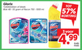 klik op dit plaatje voor een vergroting en voor vergelijkbare aanbiedingen gerelateerd aan ` 3 100 750 1000 glorix toiletblokken bleek blok flacon ml clean anti kalk fresh dikste blauw water magnolia ocean lasting hygiene dikke cleaning original unstoppable strength ` 3 100 750 1000 glorix toiletblokken bleek blok flacon ml clean anti kalk fresh dikste blauw water magnolia ocean lasting hygiene dikke cleaning original unstoppable strength