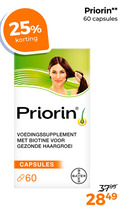 klik op dit plaatje voor een vergroting en voor vergelijkbare aanbiedingen gerelateerd aan ` voedingssupplement 25 60 priorin capsules biotine haargroei bayer ` voedingssupplement 25 60 priorin capsules biotine haargroei bayer