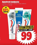 klik op dit plaatje voor een vergroting en voor vergelijkbare aanbiedingen gerelateerd aan ` 65 99 aquafresh tandpasta coolmint tandsteen controle daily defence tube ml ` 65 99 aquafresh tandpasta coolmint tandsteen controle daily defence tube ml