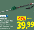 klik op dit plaatje voor een vergroting en voor vergelijkbare aanbiedingen gerelateerd aan ` 12 20 430 online parkside accu heggenschaar steel snijlengte mm diameter tak lengte 2 7 ` 12 20 430 online parkside accu heggenschaar steel snijlengte mm diameter tak lengte 2 7