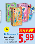 klik op dit plaatje voor een vergroting en voor vergelijkbare aanbiedingen gerelateerd aan ` pens mood 3 clementoni knutselset creeer pen markeerstift 5.99 ` pens mood 3 clementoni knutselset creeer pen markeerstift 5.99