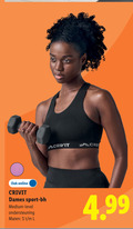 klik op dit plaatje voor een vergroting en voor vergelijkbare aanbiedingen gerelateerd aan ` online crivit dames sport bh medium level ondersteuning maten l ` online crivit dames sport bh medium level ondersteuning maten l