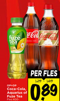 klik op dit plaatje voor een vergroting en voor vergelijkbare aanbiedingen gerelateerd aan ` cola ice tea fuze creamy vanilla coca original taste aquarius fles ` cola ice tea fuze creamy vanilla coca original taste aquarius fles